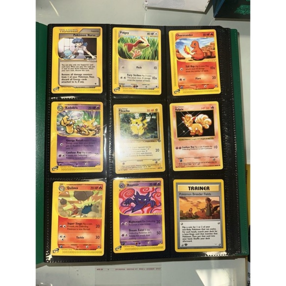 18‎ pokemon card lot vintage ereaders charmander pikachu 1st ed shadowless etc